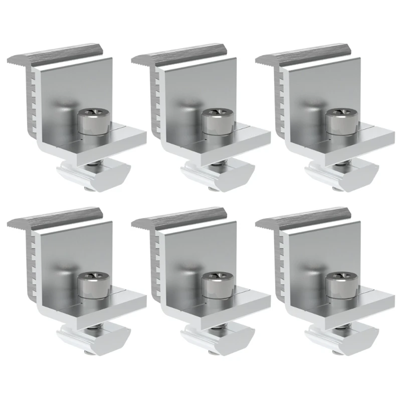 6Pcs Solar Panel Mounting Brackets Lightweight Aluminum Corrosion-Free Construction for RV, Trailers, Boats, Yachts
6Pcs Solar Panel Mounting Brackets Lightweight Aluminum Corrosion-Free Construction for RV, Trailers, Boats, Yachts
