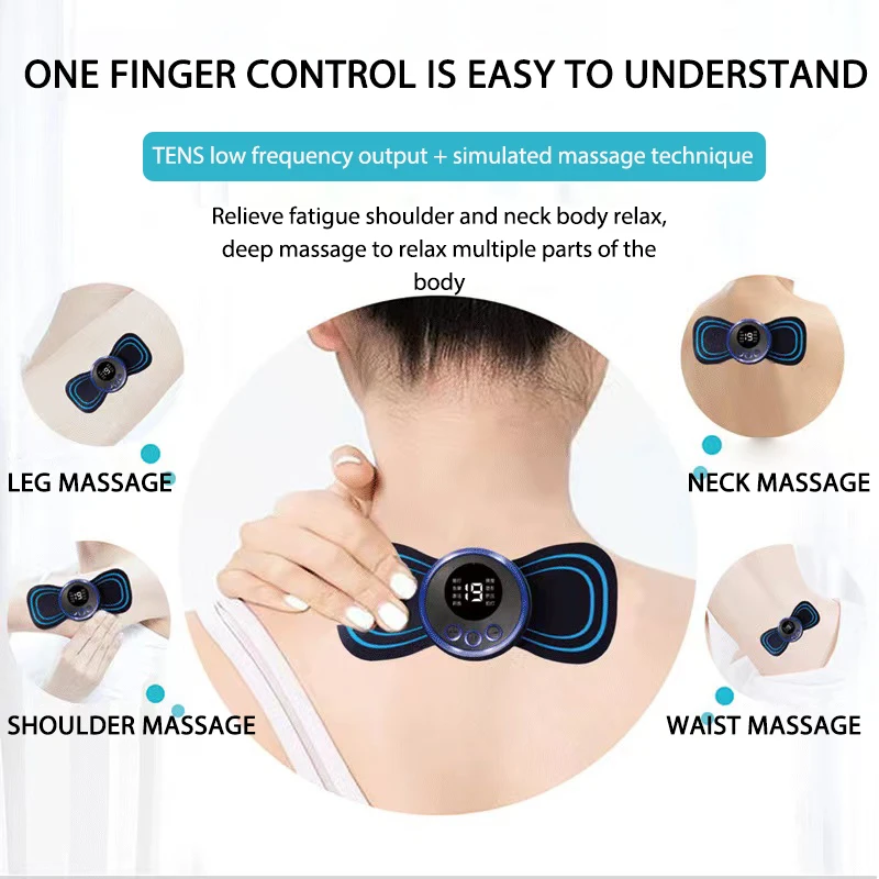 Mini Electric Neck Massager Cervical Massage Multi-functional Portable Shoulder Massage Pad Relaxation Mini Cervical Massager
Mini Electric Neck Massager Cervical Massage Multi-functional Portable Shoulder Massage Pad Relaxation Mini Cervical Massager