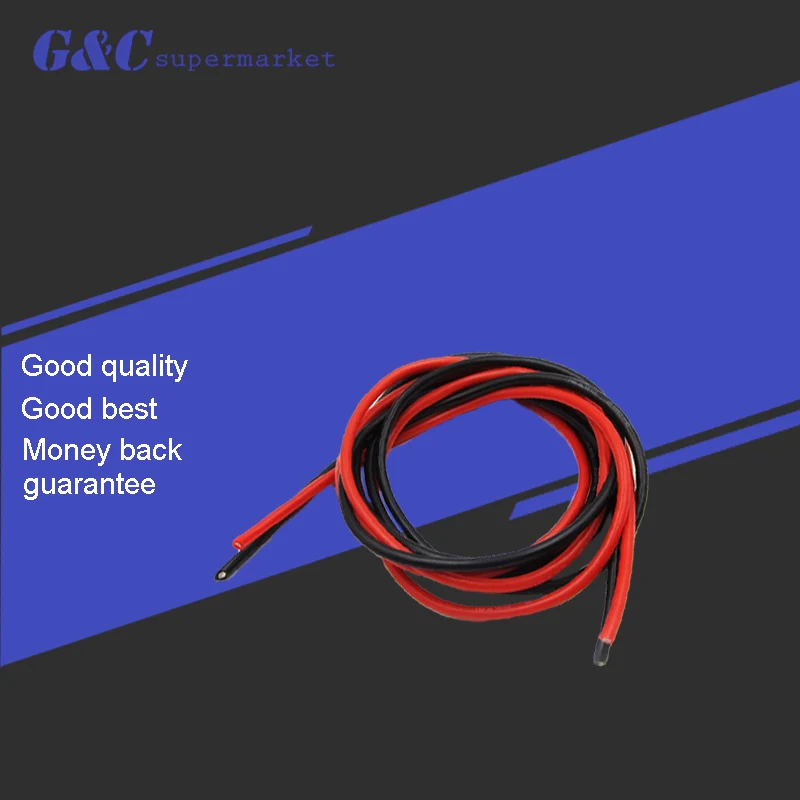 New 16 AWG (2m) Gauge Silicone Wire Flexible Stranded Copper Cables for RC Black Red diy electronics
New 16 AWG (2m) Gauge Silicone Wire Flexible Stranded Copper Cables for RC Black Red diy electronics