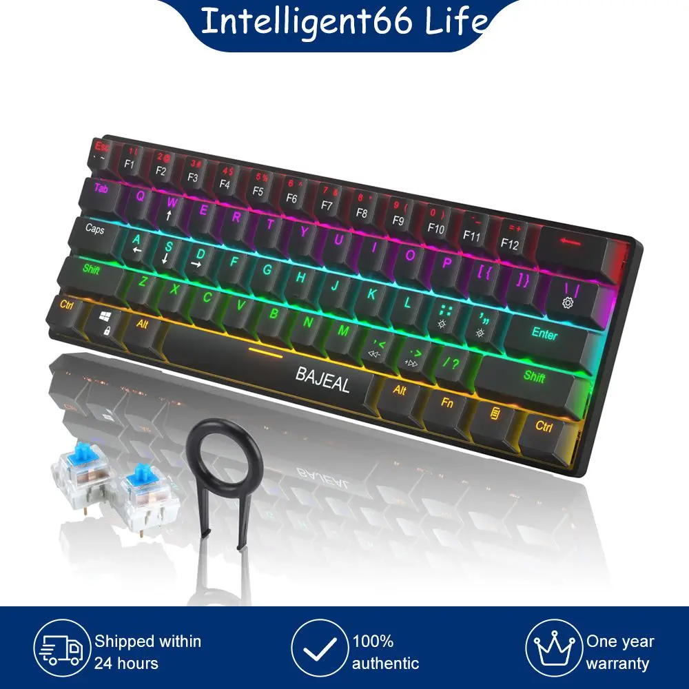68 Keysbacklit Mechanical Keyboard Portable Wireless Keyboard Mini Wireless Keyboard 2023 5.0 Comfortable 2.4g
68 Keysbacklit Mechanical Keyboard Portable Wireless Keyboard Mini Wireless Keyboard 2023 5.0 Comfortable 2.4g