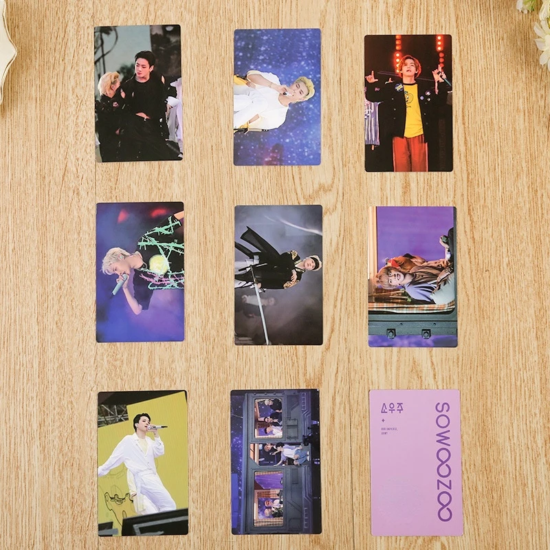 7pcs/set KPOP Bangtan Boys 2021 MUSTER SOW OOOZOO HD PhotoCard Smallcard LOMOcard New Korea Group Thank You Card K-POP JK V JIN
7pcs/set KPOP Bangtan Boys 2021 MUSTER SOW OOOZOO HD PhotoCard Smallcard LOMOcard New Korea Group Thank You Card K-POP JK V JIN