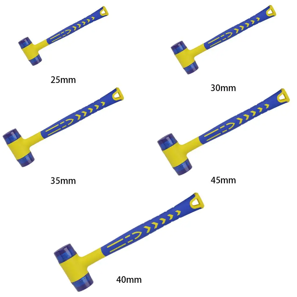 Installation Hammer Repair Tools Non-Slip Rubber Hammer for Car Repair Camping Woodworking 
Installation Hammer Repair Tools Non-Slip Rubber Hammer for Car Repair Camping Woodworking