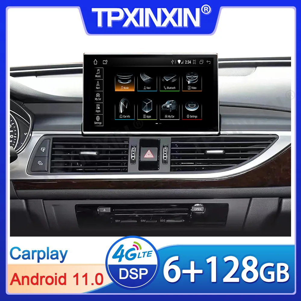 Автомобильная Мультимедийная стереосистема, 8 ядер, Android 12, для Audi A6 C7 A7 2012-2018, Wi-Fi, 4G, 8 + 128 ГБ ОЗУ, Carplay, IPS, сенсорный экран, GPS-навигатор
Автомобильная Мультимедийная стереосистема, 8 ядер, Android 12, для Audi A6 C7 A7 2012-2018, Wi-Fi, 4G, 8 + 128 ГБ ОЗУ, Carplay, IPS, сенсорный экран, GPS-навигатор