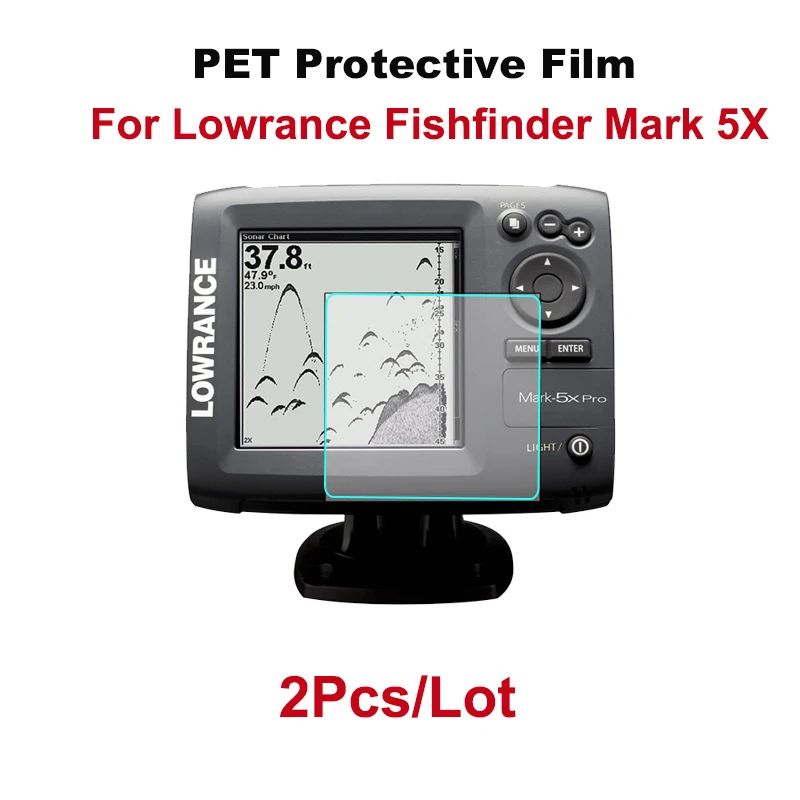 2PCS PET Protective Film For Lowrance Fishfinder Mark 5X HD Clear Water-proof Screen Protector For Lowrance Mark 5X Not Glass
2PCS PET Protective Film For Lowrance Fishfinder Mark 5X HD Clear Water-proof Screen Protector For Lowrance Mark 5X Not Glass