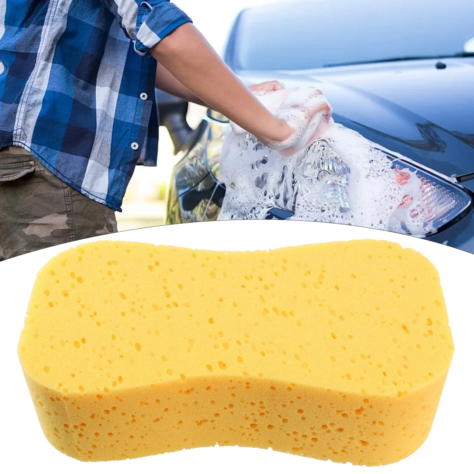 23*12*6.3cm Car Wash Sponge Block Car Motorcycle Cleaning Supplies Large Size Sponge Brush Widely Appliaction Cleaning Sponge
23*12*6.3cm Car Wash Sponge Block Car Motorcycle Cleaning Supplies Large Size Sponge Brush Widely Appliaction Cleaning Sponge