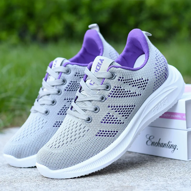 New Flying Woven Women's Sneakers Mesh Breathable and Comfortable Mom Shoes Trendy Versatile Shoes Girls
New Flying Woven Women's Sneakers Mesh Breathable and Comfortable Mom Shoes Trendy Versatile Shoes Girls