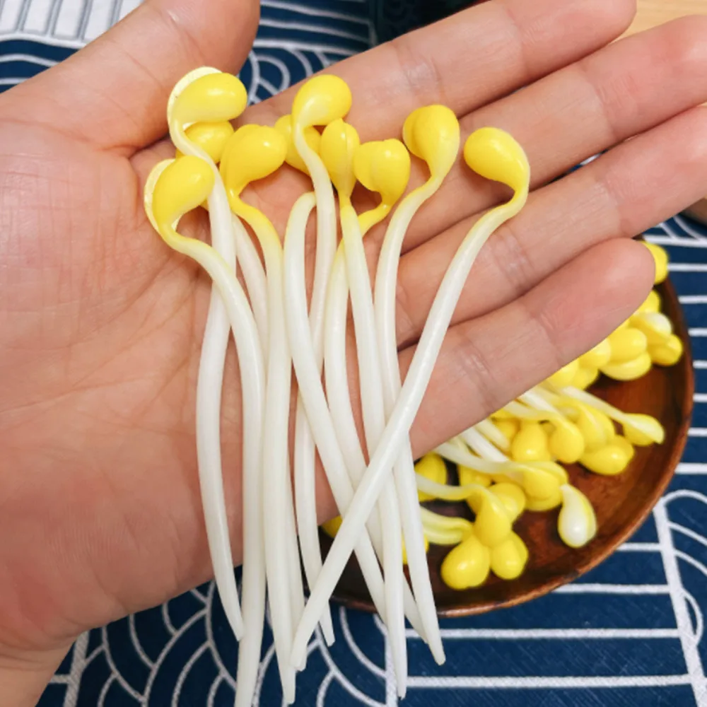 PVC Simulation Soybean Sprout Model Food Vegetables Model Home Decoration Dishes Ornaments Shooting Prop DIY Craft Decoration
PVC Simulation Soybean Sprout Model Food Vegetables Model Home Decoration Dishes Ornaments Shooting Prop DIY Craft Decoration