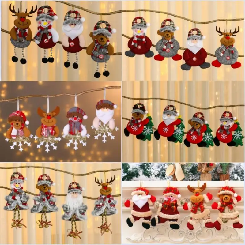 Christmas Fabric Pendant Santa Claus Doll Small Pendant Christmas Tree Pendant Decoration Small Gift Pendant Pendant Accessories
Christmas Fabric Pendant Santa Claus Doll Small Pendant Christmas Tree Pendant Decoration Small Gift Pendant Pendant Accessories