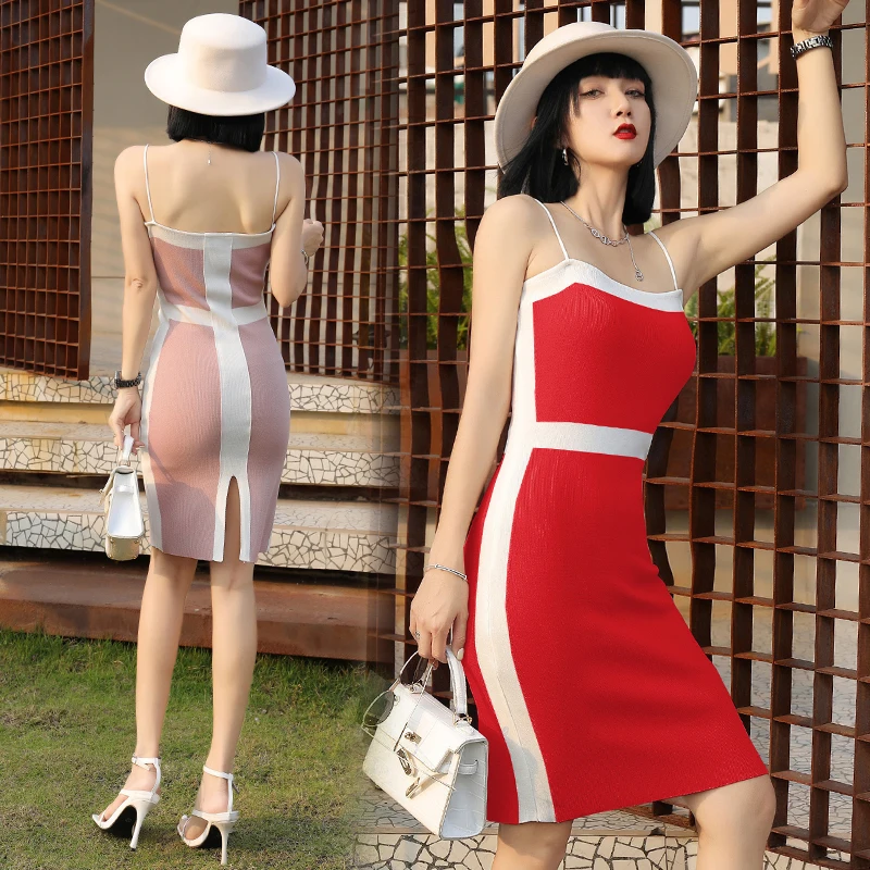 Film! Sexy female skirt with shoulder-straps xia in little cultivate one's morality sexy backless open fork that wipe a bosom kn
Film! Sexy female skirt with shoulder-straps xia in little cultivate one's morality sexy backless open fork that wipe a bosom kn