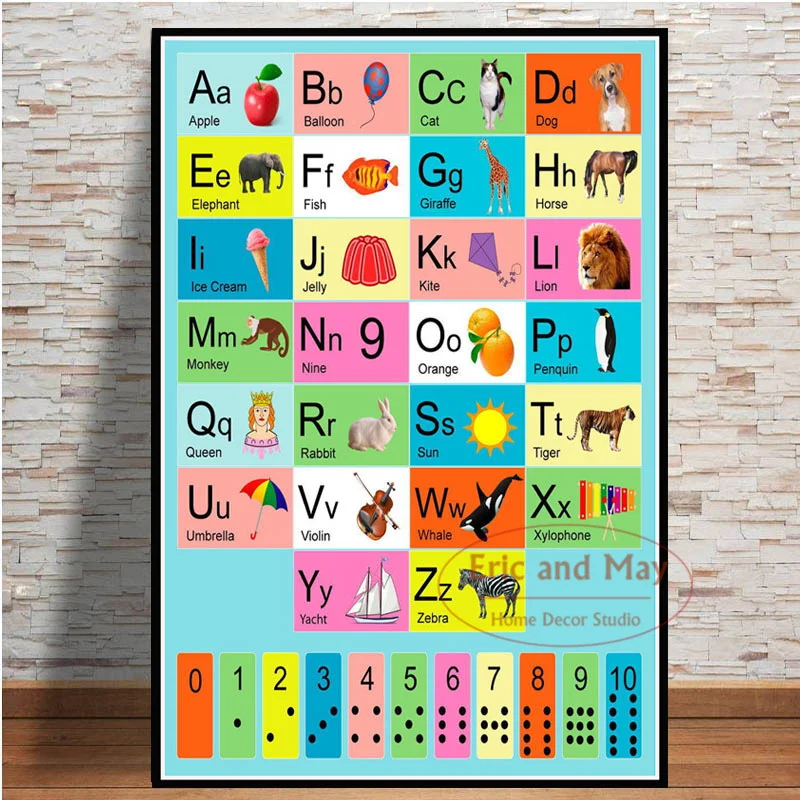 Abc Alphabet Kids Children Animal English Learning Canvas Painting Posters And Prints Abstract Decorative Home Decor Quadro
Abc Alphabet Kids Children Animal English Learning Canvas Painting Posters And Prints Abstract Decorative Home Decor Quadro