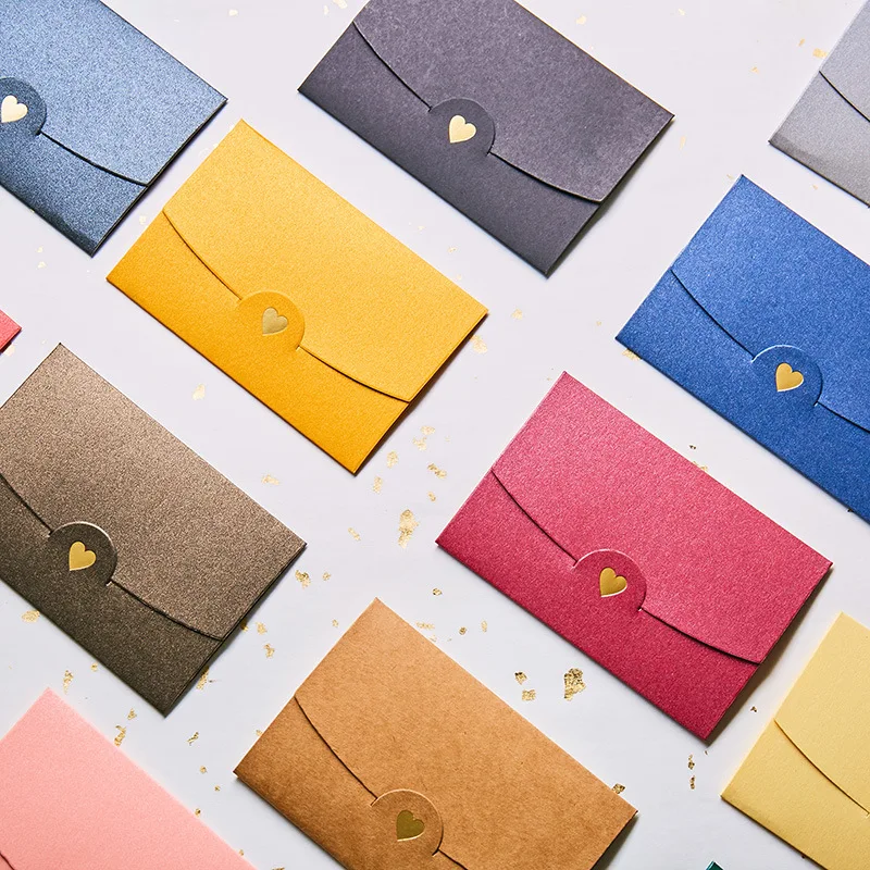 (20 Pieces/lot) 10.5*7CM Romantic Small Greeting Card Gilding Love Special Paper Envelope With Western-style Color
(20 Pieces/lot) 10.5*7CM Romantic Small Greeting Card Gilding Love Special Paper Envelope With Western-style Color