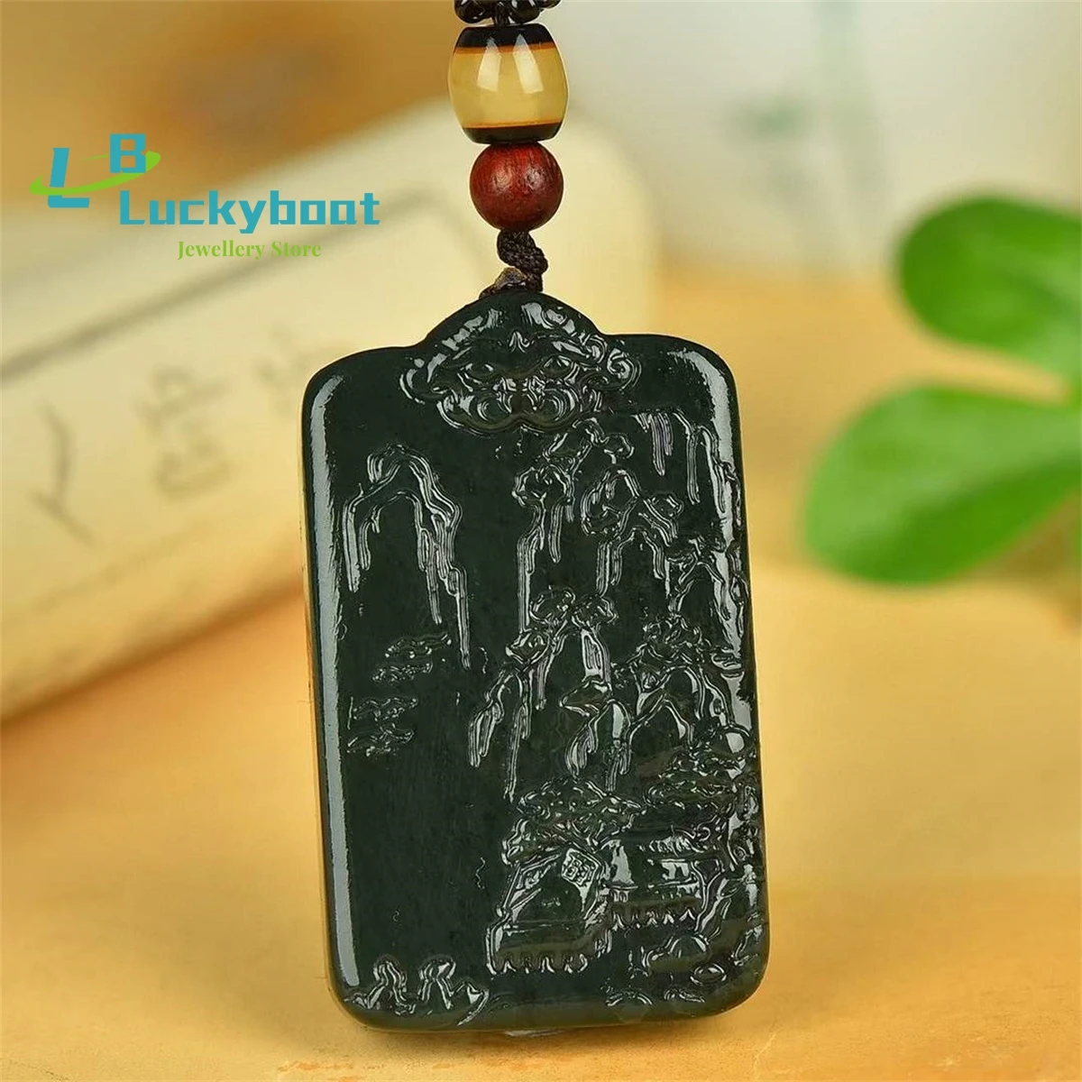 Natural Hetian Qingyu Landscape Pendant Simple and Elegant Personality Exquisite Fashion Versatile for Men and Women
Natural Hetian Qingyu Landscape Pendant Simple and Elegant Personality Exquisite Fashion Versatile for Men and Women