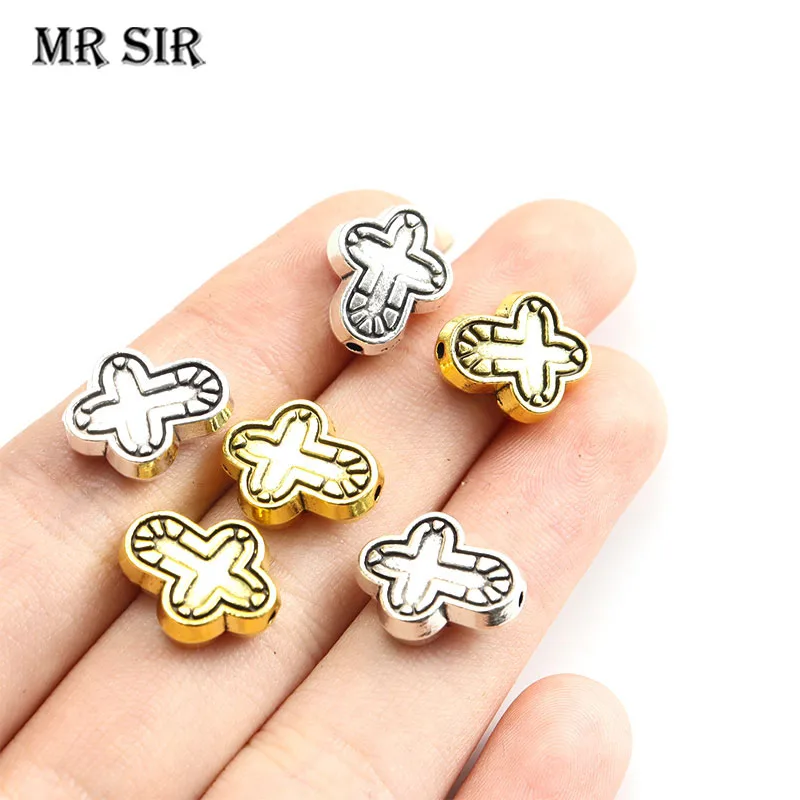 10pcs Cross Spacer Bead Antique Gold/Silver Christ Jesus Crosses Amulet Loose Beads For Jewelry Making DIY Bracelets Accessories
10pcs Cross Spacer Bead Antique Gold/Silver Christ Jesus Crosses Amulet Loose Beads For Jewelry Making DIY Bracelets Accessories