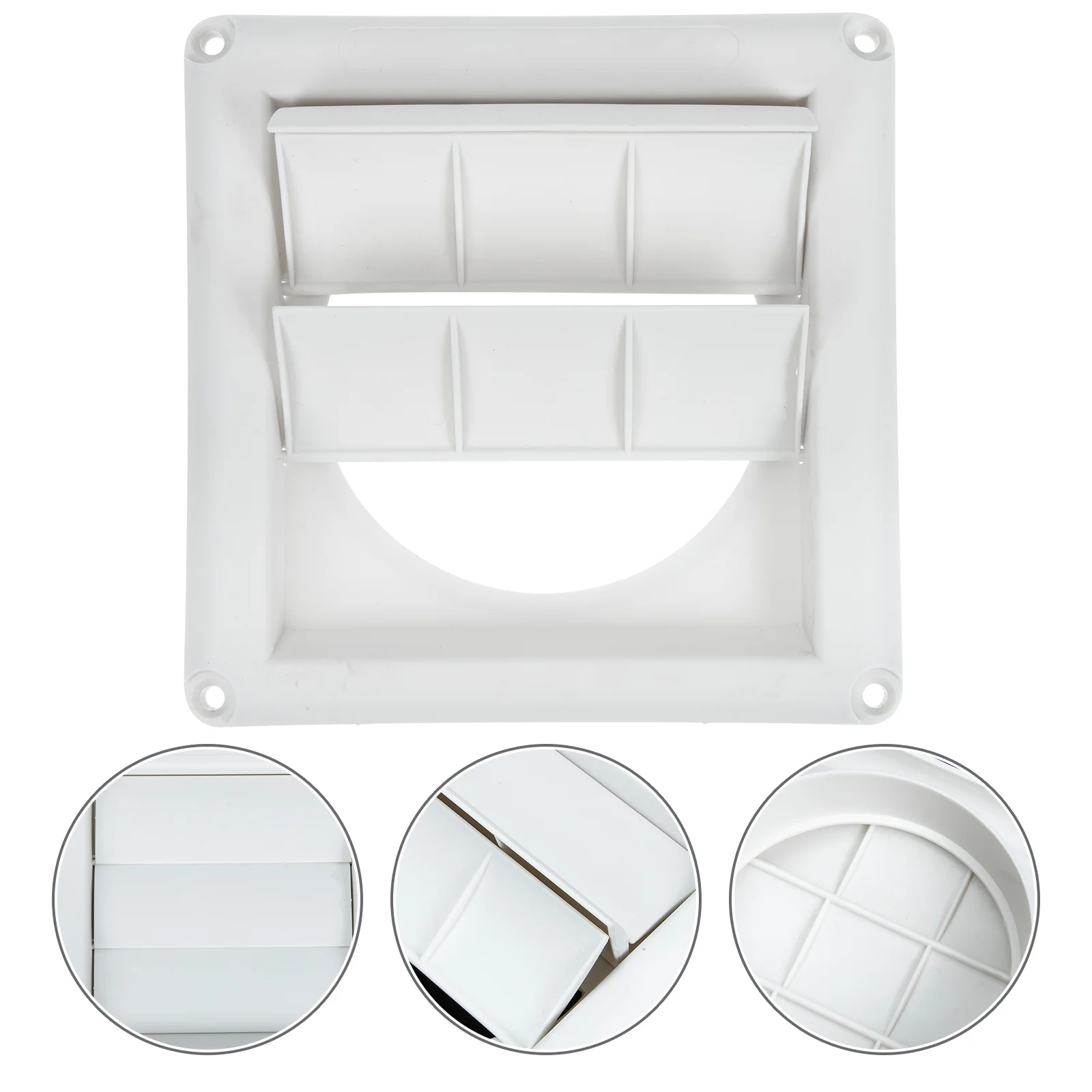 Vent Cover Dryer Louvered Hood Air Outlet Airflow Ductwall Exterior Exhaust Covers Grille Capreplace Outdoor Supply Ac Grill
Vent Cover Dryer Louvered Hood Air Outlet Airflow Ductwall Exterior Exhaust Covers Grille Capreplace Outdoor Supply Ac Grill