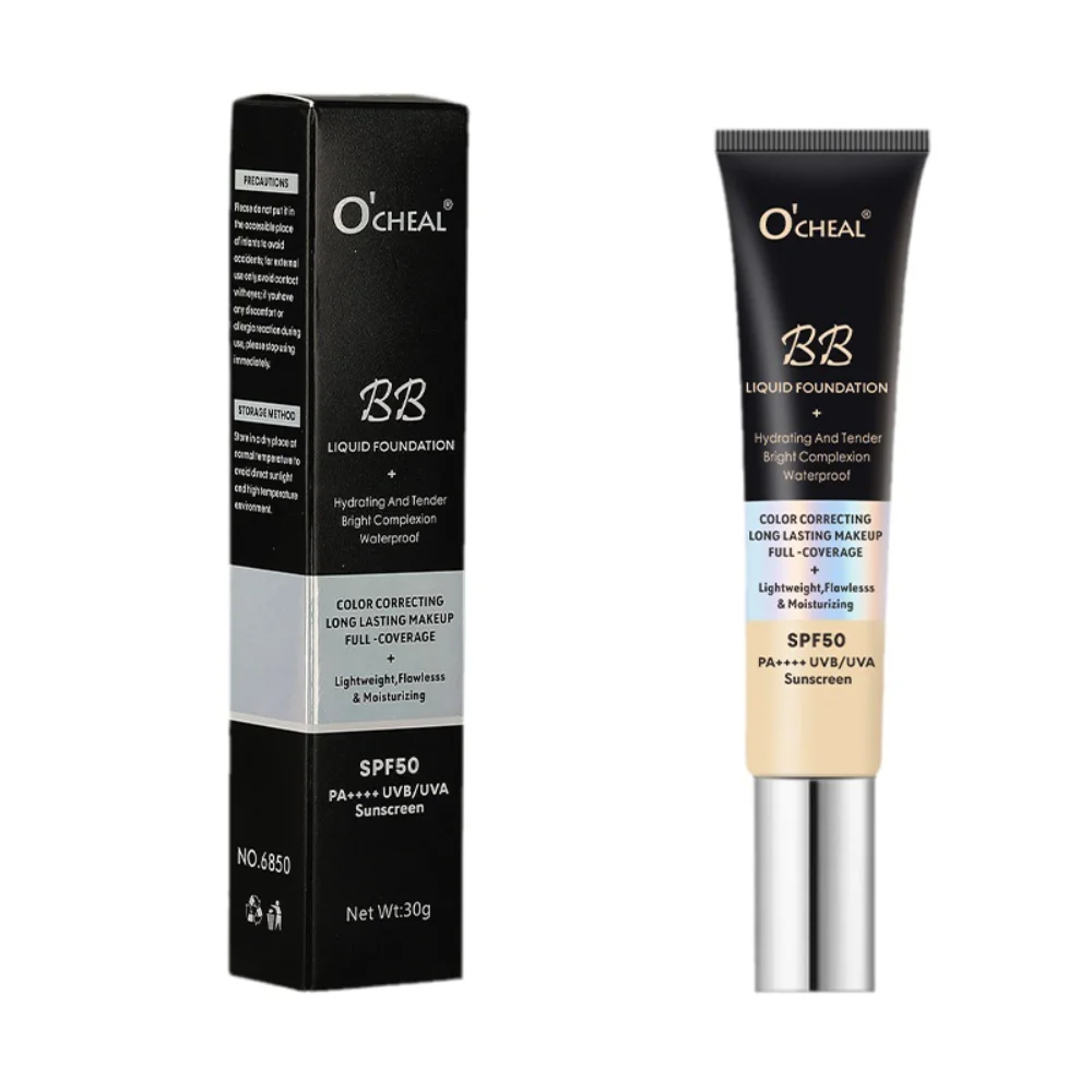OCHEAL BB Liquid Foundation Hydrating Tender Bright Complexion SPF50PA++ Waterproof Full Coverage Long-lasting Makeup Cosmetics
OCHEAL BB Liquid Foundation Hydrating Tender Bright Complexion SPF50PA++ Waterproof Full Coverage Long-lasting Makeup Cosmetics