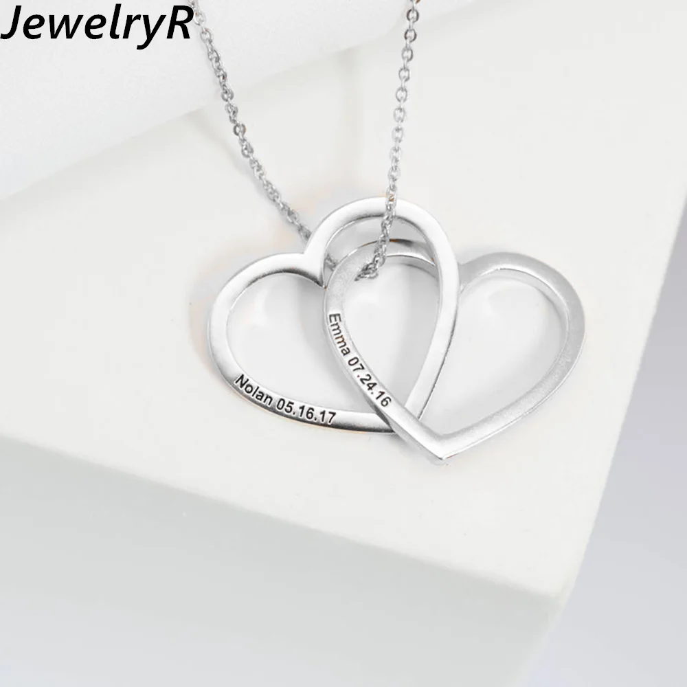 JewelryR Personality Custom Heart Name Necklace Stainless Steel Engraved Letter Hollow Pendant Choker For Women Jewelry Gift
JewelryR Personality Custom Heart Name Necklace Stainless Steel Engraved Letter Hollow Pendant Choker For Women Jewelry Gift