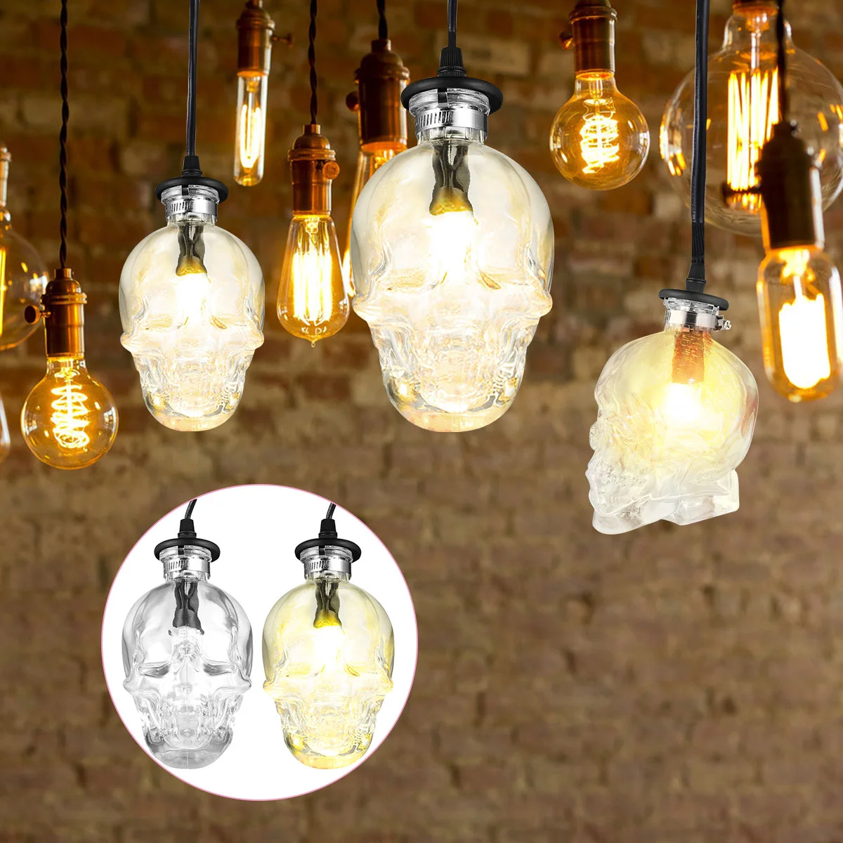 Light Pendantglass Ceiling Halloween Lamp Lights Lighting Vintagehanging Drop Bulb Fixture Bar Industrial Decorations Kitchen
Light Pendantglass Ceiling Halloween Lamp Lights Lighting Vintagehanging Drop Bulb Fixture Bar Industrial Decorations Kitchen
