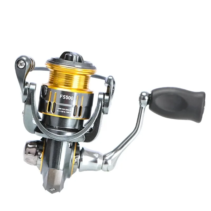 TSURINOYA Light Game Ultra-light Spinning Fishing Reel FS 500 800 1000 4kg Drag Power 9+1 5.2:1 Bait Finesse Shallow Spool Reel
TSURINOYA Light Game Ultra-light Spinning Fishing Reel FS 500 800 1000 4kg Drag Power 9+1 5.2:1 Bait Finesse Shallow Spool Reel
