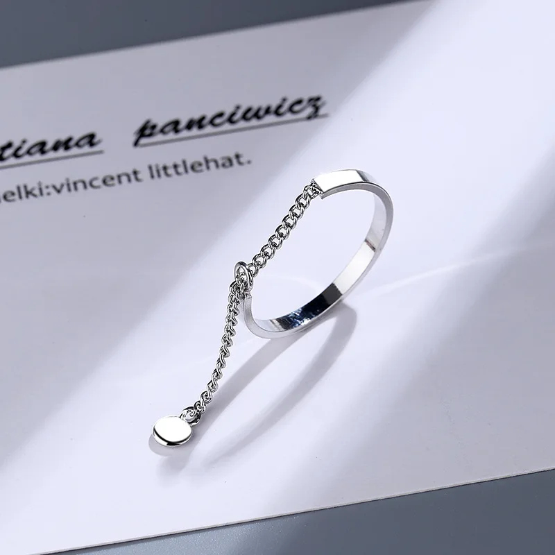 Korean Simple Tassel Open Rings Gift Female Cold Wind Ring Personality Jewelry Gothic Mood Rings for Women
Korean Simple Tassel Open Rings Gift Female Cold Wind Ring Personality Jewelry Gothic Mood Rings for Women