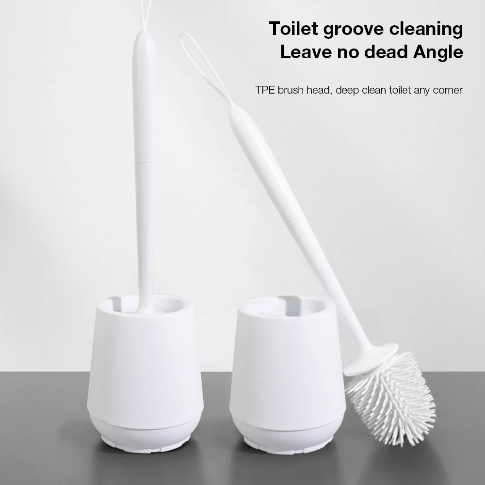Toilet Cleaning Brush TPE Head Toilet Brush Wc Cleaner Toilet Brush With Holder Flat Head Soft Bristles Brush Bathroom Cleaning
Toilet Cleaning Brush TPE Head Toilet Brush Wc Cleaner Toilet Brush With Holder Flat Head Soft Bristles Brush Bathroom Cleaning