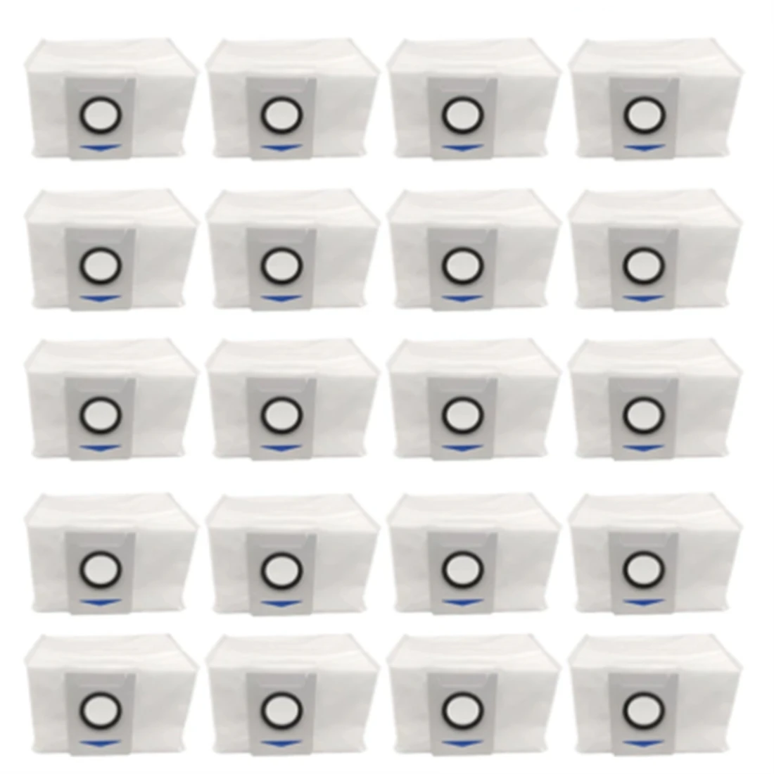 20PCS Dust Bag Replacement for ECOVACS DEEBOT X1 OMNI TURBO Vacuum Cleaner High Capacity Leakproof Dust Bag Accessories
20PCS Dust Bag Replacement for ECOVACS DEEBOT X1 OMNI TURBO Vacuum Cleaner High Capacity Leakproof Dust Bag Accessories