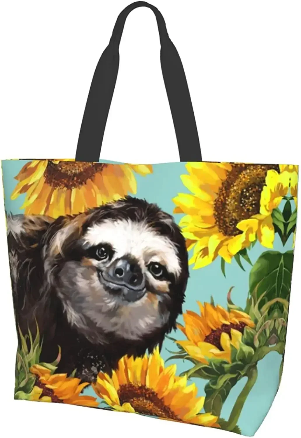 Sloth and Daisy Tote Bag Women Kitchen Reusable Grocery Bags Canvas Shopping Bag Beach Bags Shoulder Bag for Outdoor
Sloth and Daisy Tote Bag Women Kitchen Reusable Grocery Bags Canvas Shopping Bag Beach Bags Shoulder Bag for Outdoor