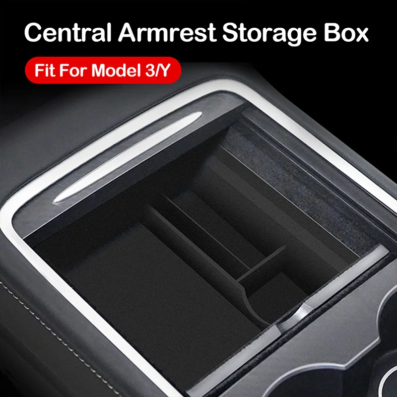 Hot For Tesla Model 3 Y 2022 Car Central Armrest Storage Box Organizer Center Console Flocking/ABS Organizer Containers Holder
Hot For Tesla Model 3 Y 2022 Car Central Armrest Storage Box Organizer Center Console Flocking/ABS Organizer Containers Holder