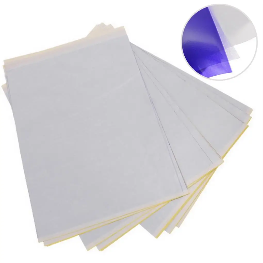 50 Pieces Transfer Paper Manual Makeup Sheet Body Art Skin Make Up Stencil DIY Professional Tracing Copying Accessory
50 Pieces Transfer Paper Manual Makeup Sheet Body Art Skin Make Up Stencil DIY Professional Tracing Copying Accessory
