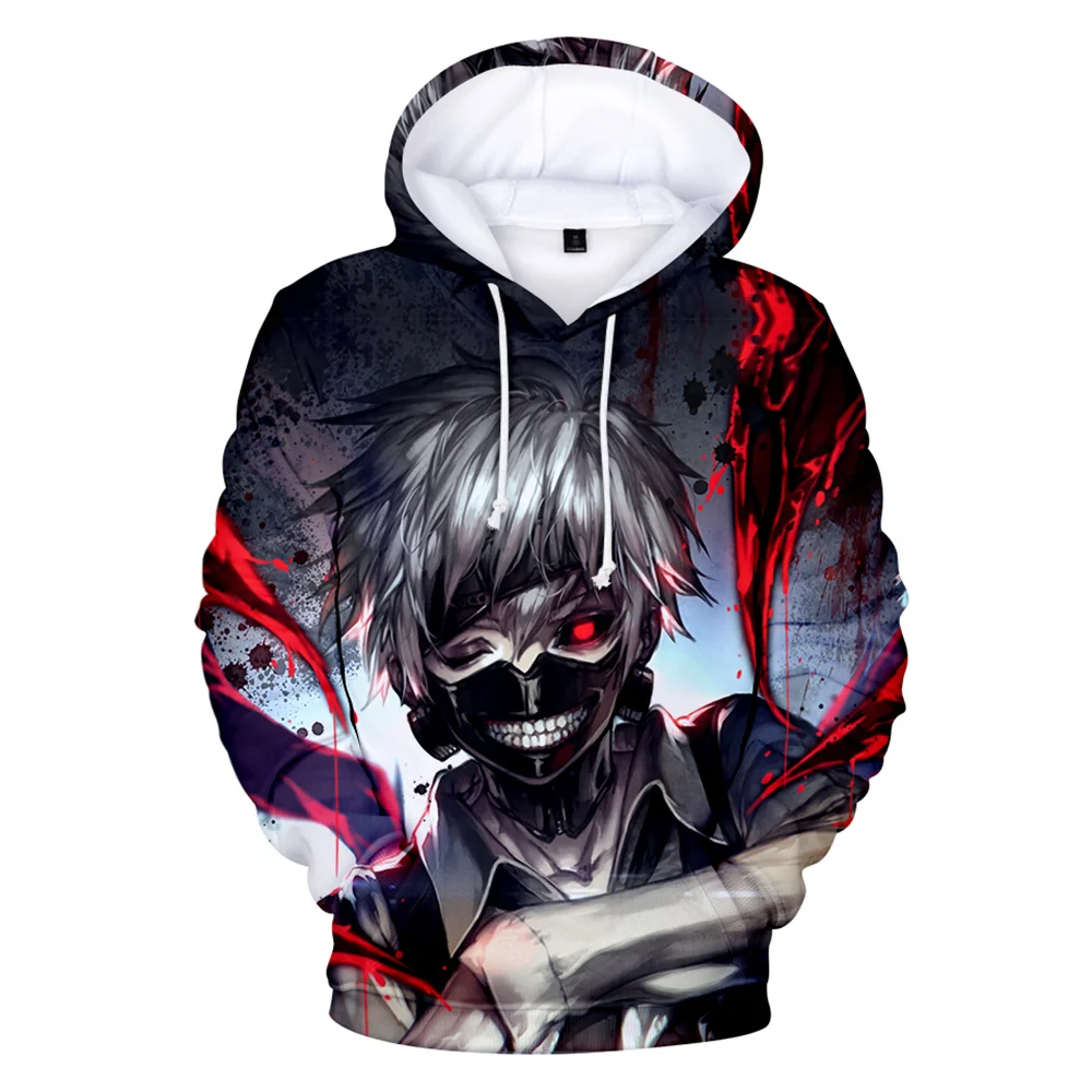 3D Pullover Tops Tokyo Ghoul Anime Hoodies high-quality Cartoon Boys Girls Harajuku Hoodies Japanese Anime Graphic Streetwear ho
3D Pullover Tops Tokyo Ghoul Anime Hoodies high-quality Cartoon Boys Girls Harajuku Hoodies Japanese Anime Graphic Streetwear ho