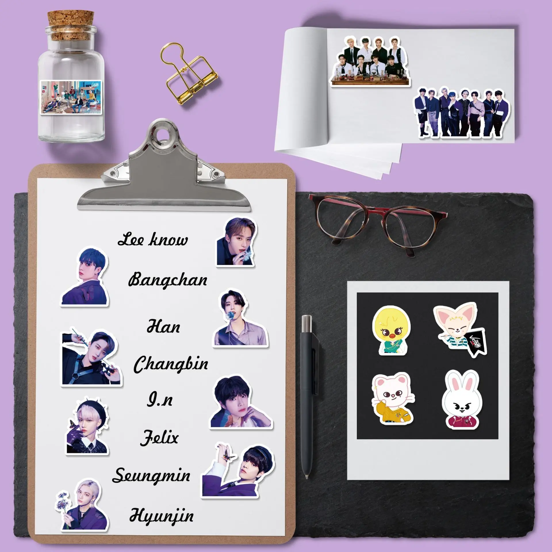 95PCS Kpop Stars Stray Kids Sticker Scrapbooking MAXIDENT DIY Phone Case Notebook Laptop Tablet Waterproof Accessories
95PCS Kpop Stars Stray Kids Sticker Scrapbooking MAXIDENT DIY Phone Case Notebook Laptop Tablet Waterproof Accessories