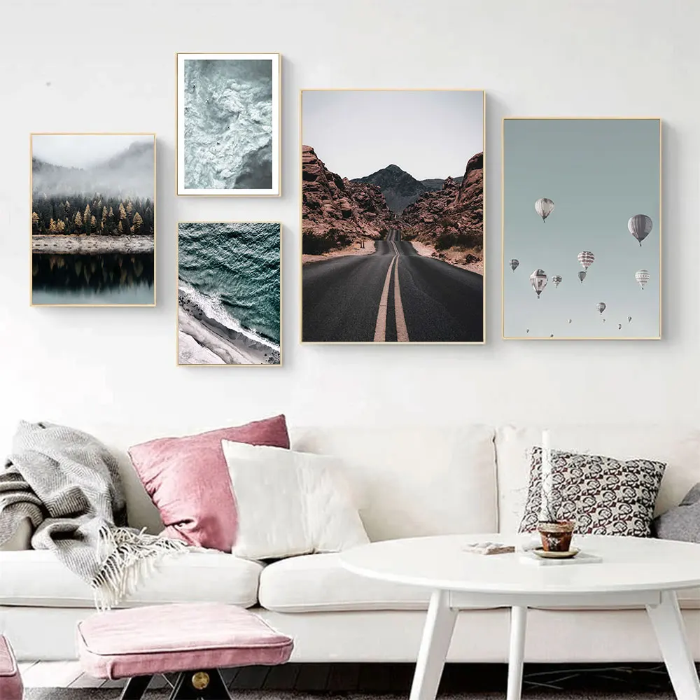 Sea Beach Nordic Wall Art Canvas Painting Posters and Prints Free Road Lake Blue Ocean Pictures for Living Room Interior Decor
Sea Beach Nordic Wall Art Canvas Painting Posters and Prints Free Road Lake Blue Ocean Pictures for Living Room Interior Decor