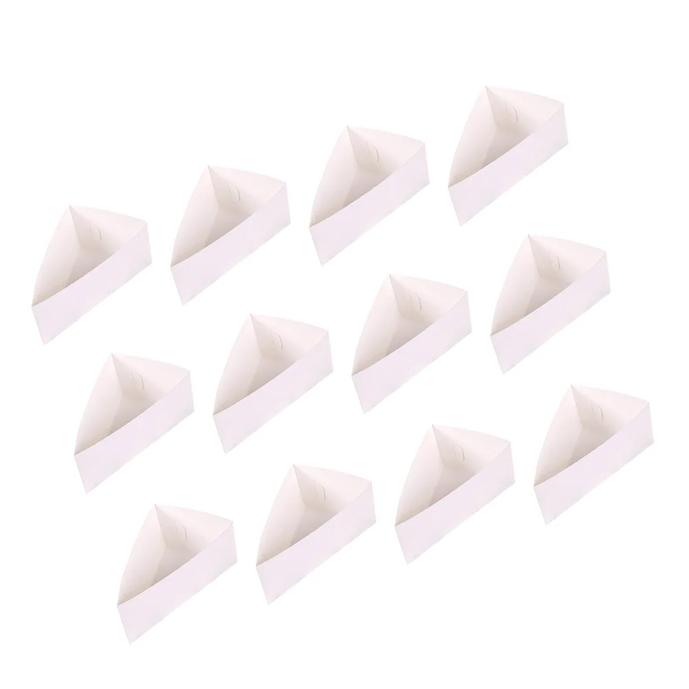 Box Triangle Cake Sandwich Cupcake Muffin Bakery Containers Boxes Dessert Disposable Wrapping Paper Carrier Carrying Individual
Box Triangle Cake Sandwich Cupcake Muffin Bakery Containers Boxes Dessert Disposable Wrapping Paper Carrier Carrying Individual