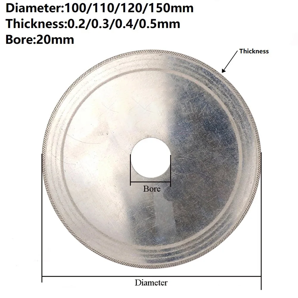 1PCS 20mm Bore Diamond Cutting Disc Ultra-thin Glass Tube Marble Stone Saw Blade Cutting Disc Grinding Wheel For Rotory Tool
1PCS 20mm Bore Diamond Cutting Disc Ultra-thin Glass Tube Marble Stone Saw Blade Cutting Disc Grinding Wheel For Rotory Tool