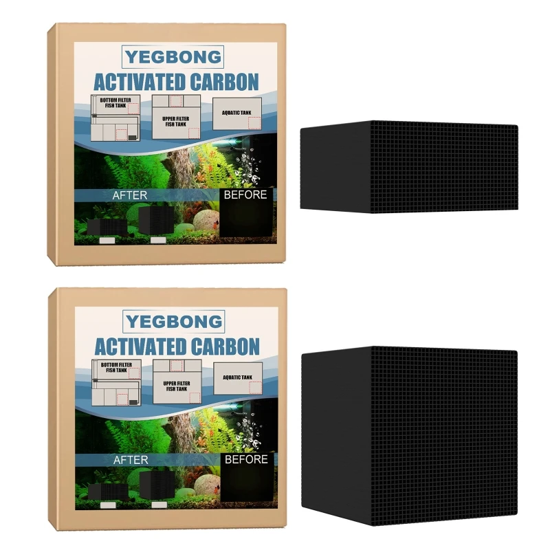 H55A Honeycomb Activated Carbon Reusable Rectangle Square Water Purifier Keep Clean Eco Aquarium Easy Clean Keep Water Clean
H55A Honeycomb Activated Carbon Reusable Rectangle Square Water Purifier Keep Clean Eco Aquarium Easy Clean Keep Water Clean