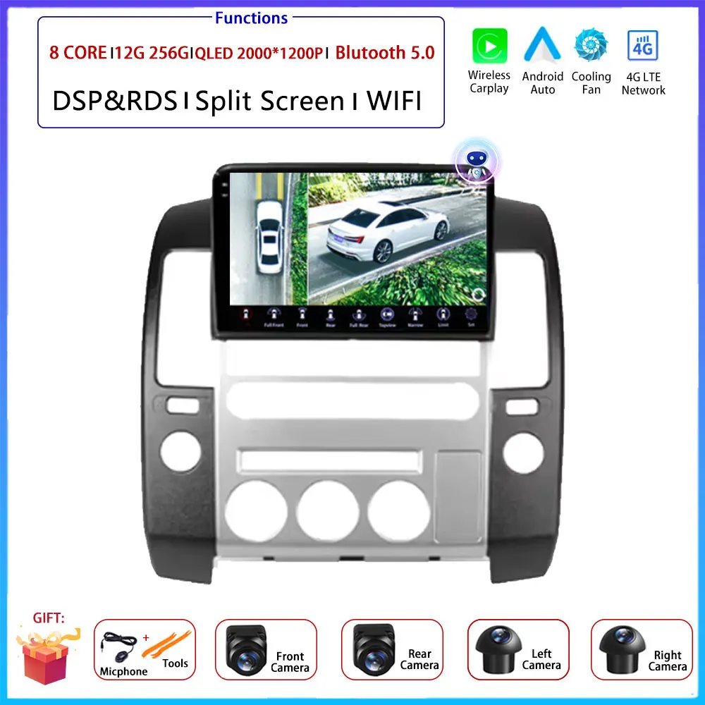 9-дюймовый Android 15 для Nissan Pathfinder R51 2004-2009 автомобильный радиоприемник стерео мультимедийный видео GPS-навигатор плеер QLED экран BT 5.0
9-дюймовый Android 15 для Nissan Pathfinder R51 2004-2009 автомобильный радиоприемник стерео мультимедийный видео GPS-навигатор плеер QLED экран BT 5.0