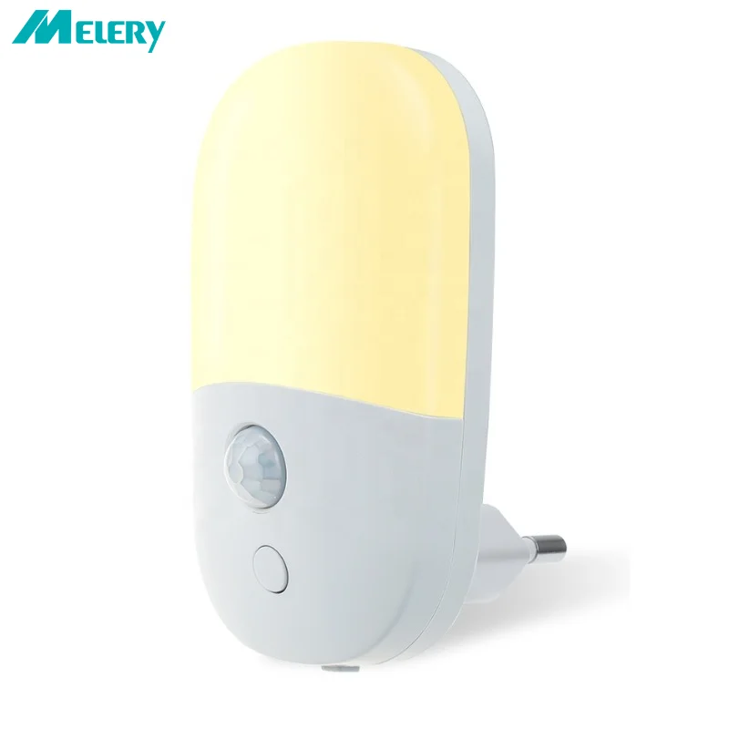 EU Plug 0.5W Wall Led Night Light Warm White PIR Motion Sensor Control with Automatic Dusk To Dawn for Bedroom Children Home
EU Plug 0.5W Wall Led Night Light Warm White PIR Motion Sensor Control with Automatic Dusk To Dawn for Bedroom Children Home