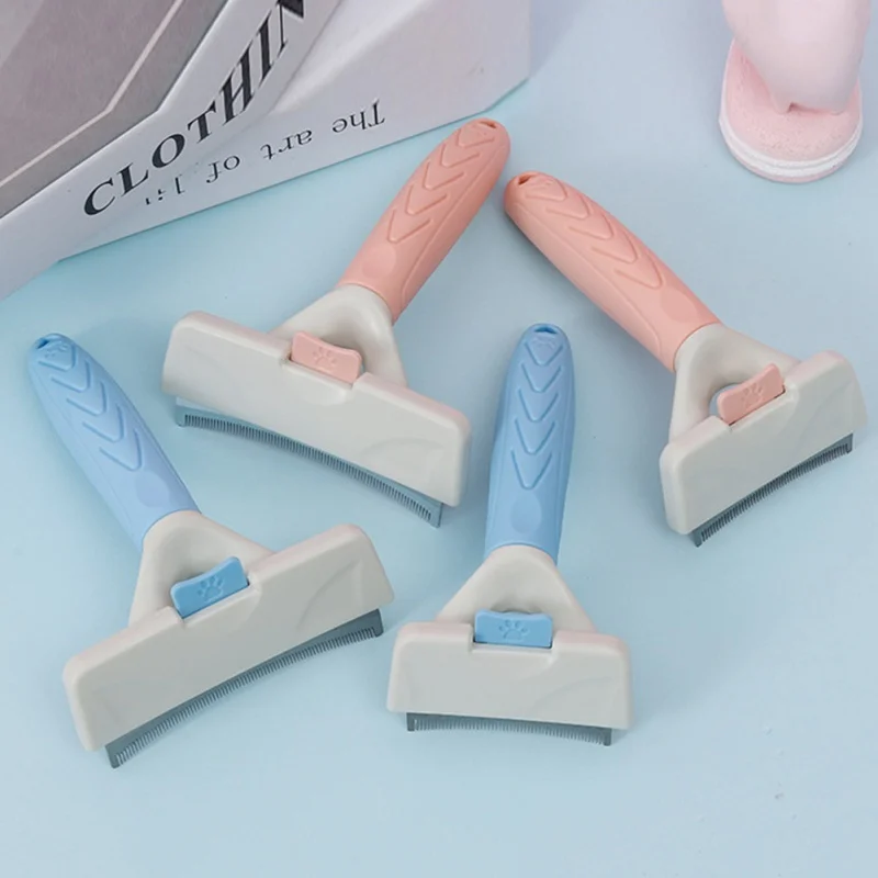 Pet Hair Remover Dog Grooming Brush Cat Hair Deshedding Comb Dog Comb Cat Brush Furminators for Dogs Cats Pet Grooming Tool
Pet Hair Remover Dog Grooming Brush Cat Hair Deshedding Comb Dog Comb Cat Brush Furminators for Dogs Cats Pet Grooming Tool