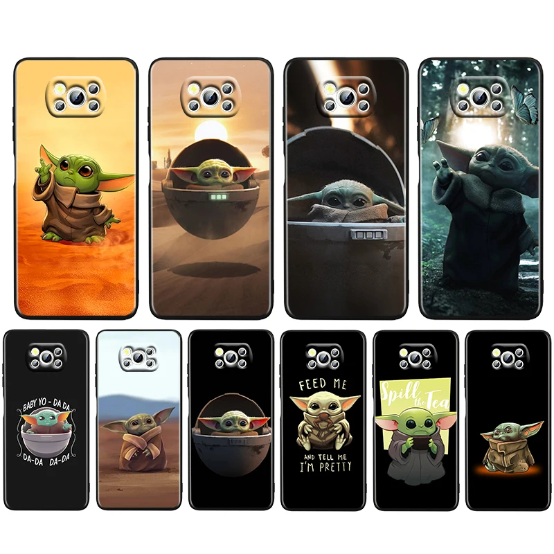 Lovely Baby Yoda Star Wars Soft Black Phone Case For Xiaomi Mi Poco X4 X3 NFC F4 F3 GT M5 M5s M4 M3 Pro C40 C3 5G Cover
Lovely Baby Yoda Star Wars Soft Black Phone Case For Xiaomi Mi Poco X4 X3 NFC F4 F3 GT M5 M5s M4 M3 Pro C40 C3 5G Cover