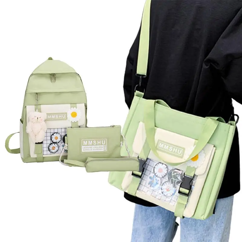 Kawaii Backpack For Girls Kawaii Backpack With Pins And Accessories 4Pcs Japanese School Bag Cute Kawaii Backpack For School
Kawaii Backpack For Girls Kawaii Backpack With Pins And Accessories 4Pcs Japanese School Bag Cute Kawaii Backpack For School