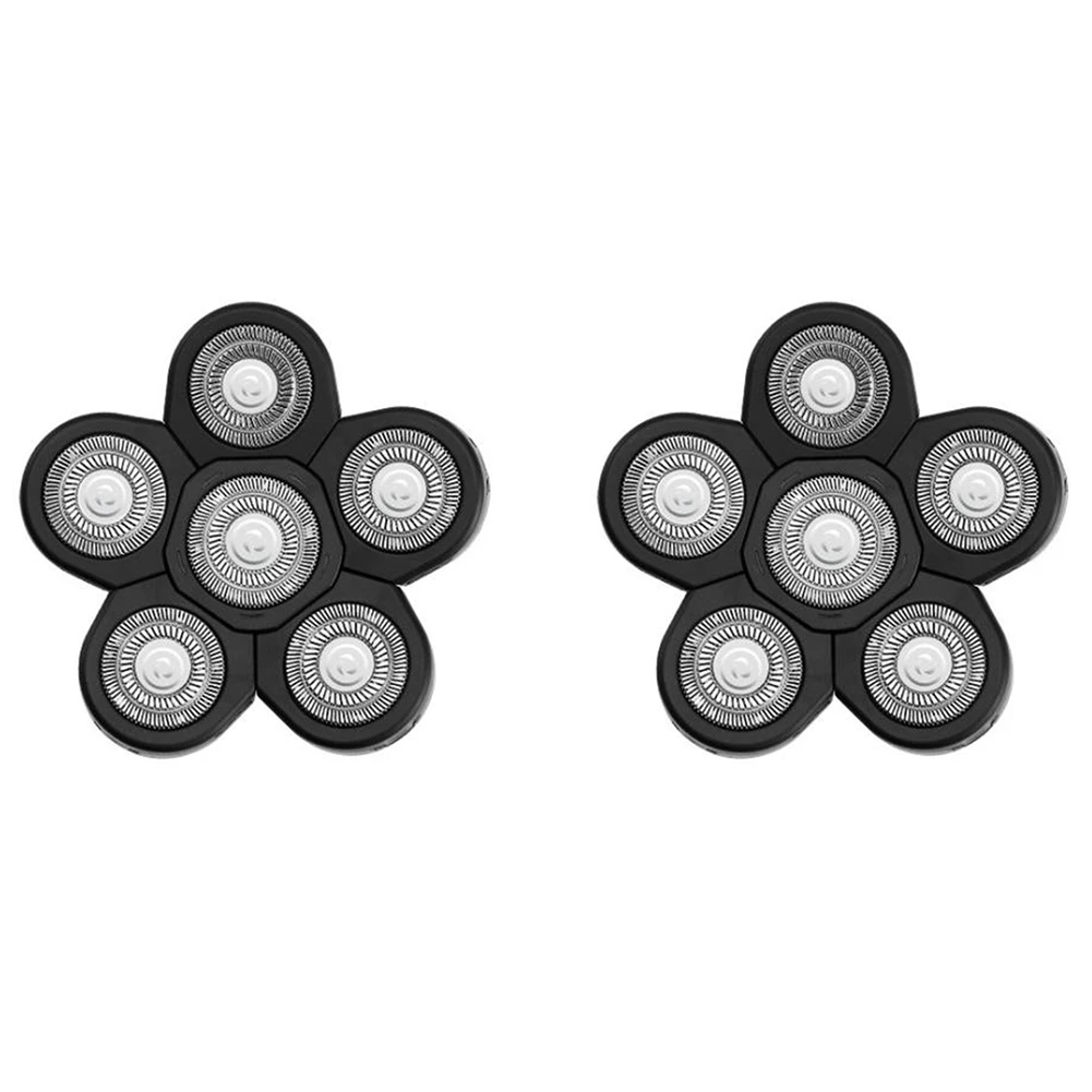 2X Men's Electric Shaver Heads Electric Razor Blade Replacement Head 6 Blades Head Shaver Replacement Bald Black
2X Men's Electric Shaver Heads Electric Razor Blade Replacement Head 6 Blades Head Shaver Replacement Bald Black