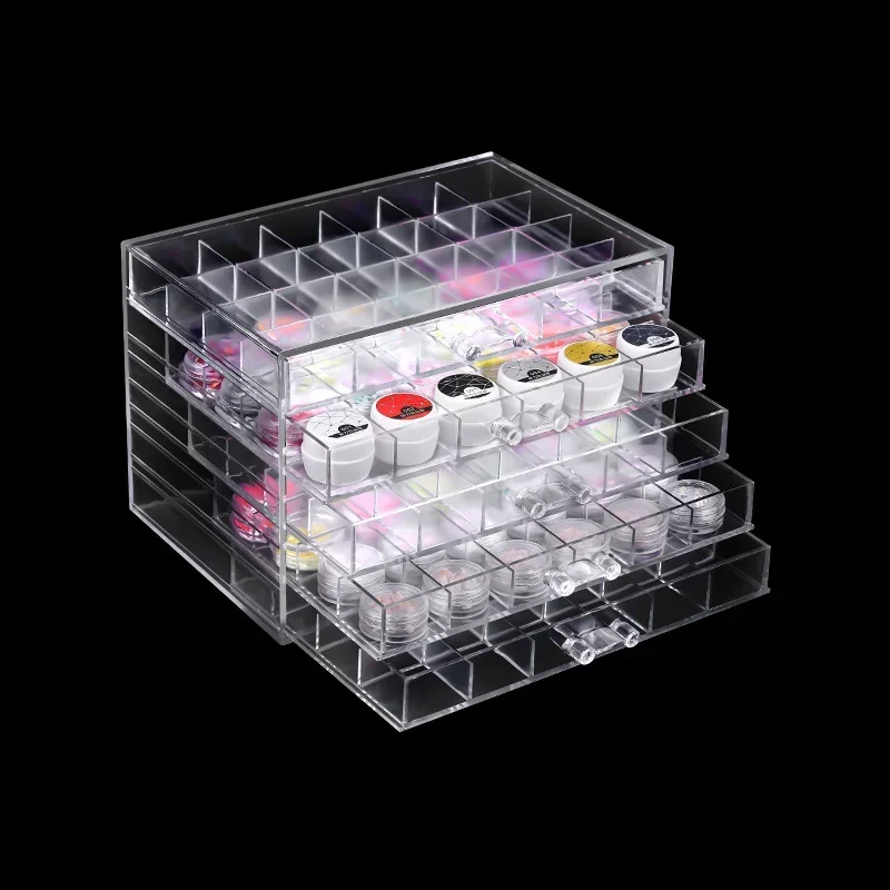 31/72/79/120 Grids Jewelry Organizer Acrylic Cosmetic Storage Box 3/5 Layers Nail Rings Diamond Earring Display Drawer Container
31/72/79/120 Grids Jewelry Organizer Acrylic Cosmetic Storage Box 3/5 Layers Nail Rings Diamond Earring Display Drawer Container