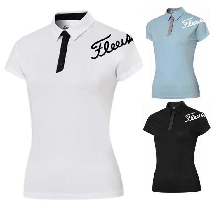 Golf clothing women's breathable quick drying outdoor sports sweat wicking slim fit polo shirt T-shirt fashion golf top
Golf clothing women's breathable quick drying outdoor sports sweat wicking slim fit polo shirt T-shirt fashion golf top