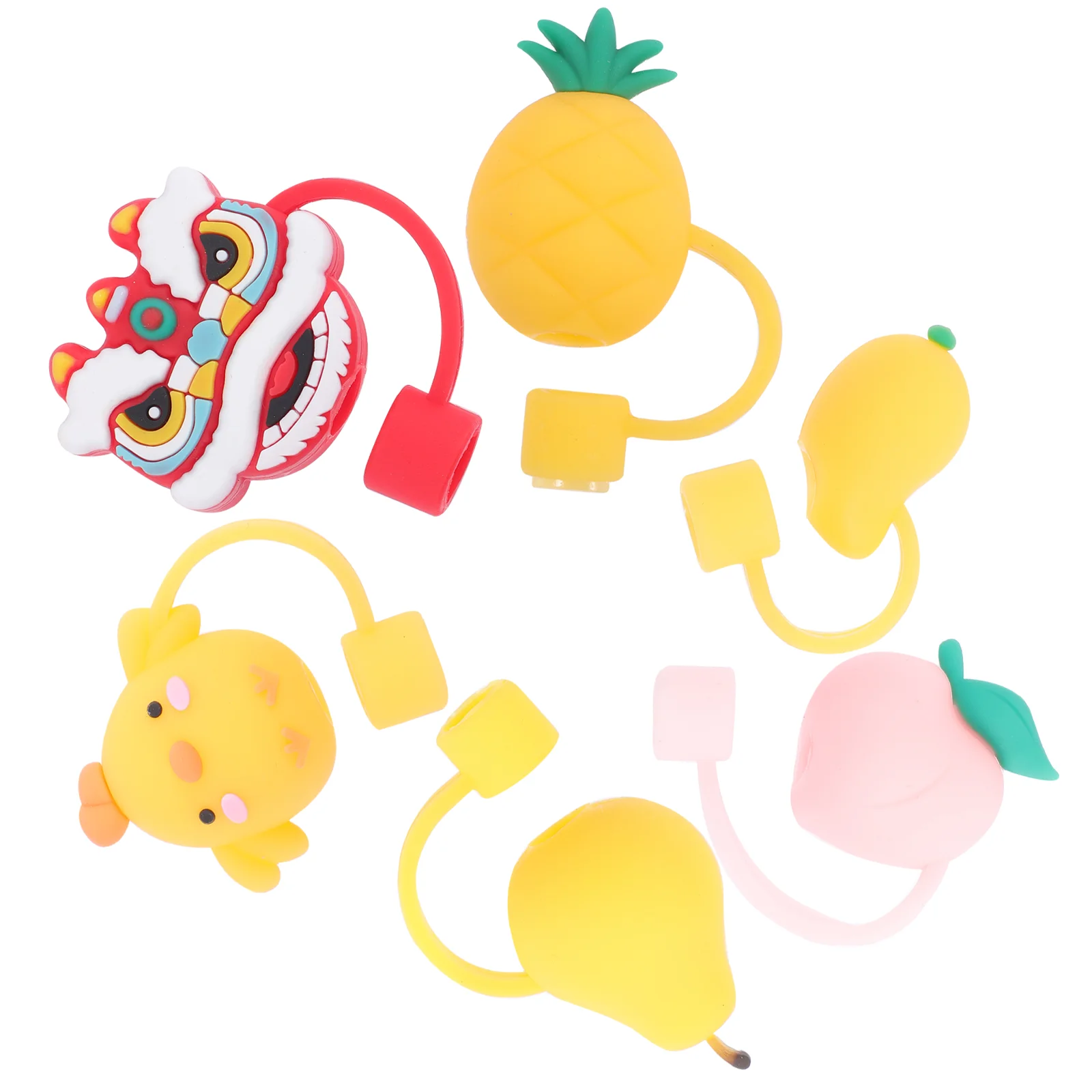 Straw Covers Caps Cap Drinking Silicone Tip Cute Plugs Tips Cover Toppers Straws Fruit Reusable Dust Mango Shaped Peach
Straw Covers Caps Cap Drinking Silicone Tip Cute Plugs Tips Cover Toppers Straws Fruit Reusable Dust Mango Shaped Peach