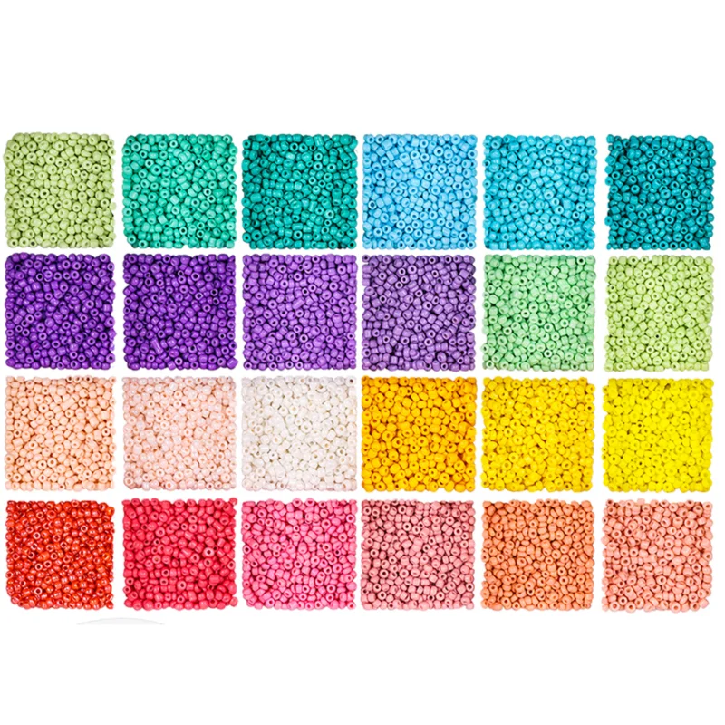 2mm Pure Measly Beads For Jewelry Making Glass Seed Beads Set For Needlework Pony Beads Set For DIY Necklace Earrings Wholesale
2mm Pure Measly Beads For Jewelry Making Glass Seed Beads Set For Needlework Pony Beads Set For DIY Necklace Earrings Wholesale