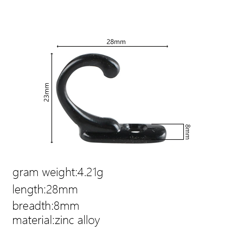 Simple Mini Single Hook Black Coat Hook American Zinc Alloy Door Back Coat Hook Wall Small Hook Vintage
Simple Mini Single Hook Black Coat Hook American Zinc Alloy Door Back Coat Hook Wall Small Hook Vintage