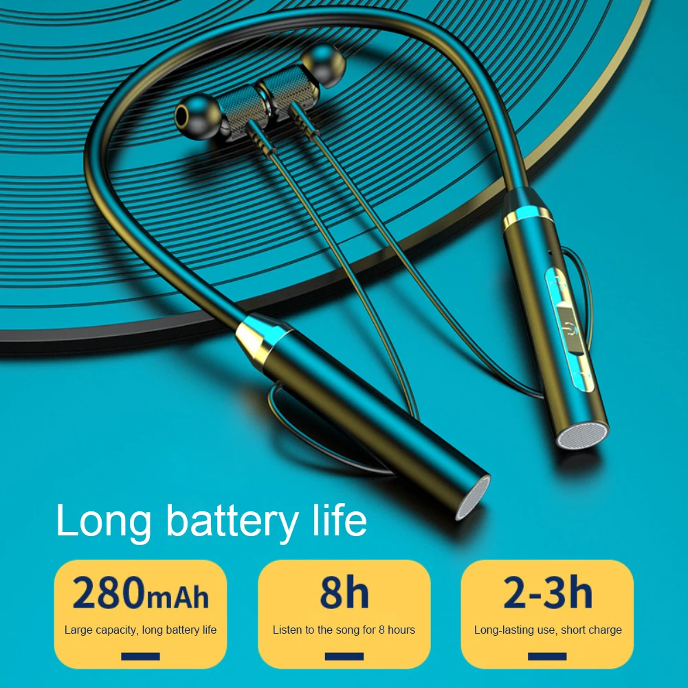 TWS Neck Wireless Earphones Bluetooth 5.0 Magnetic Sports Running Headset Waterproof Earbuds Noise Reduction Headphones
TWS Neck Wireless Earphones Bluetooth 5.0 Magnetic Sports Running Headset Waterproof Earbuds Noise Reduction Headphones