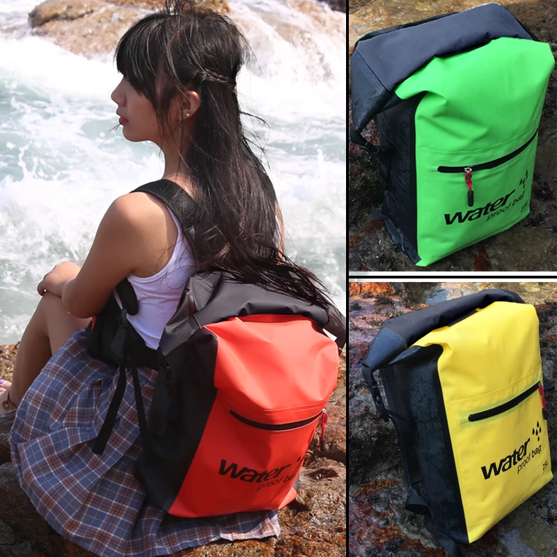 

Swimming Bags Sack Storage for Travelling Rafting Boating Kayaking Diving PVC 5L 10L 20L Outdoor Waterproof Dry Bag Backpack