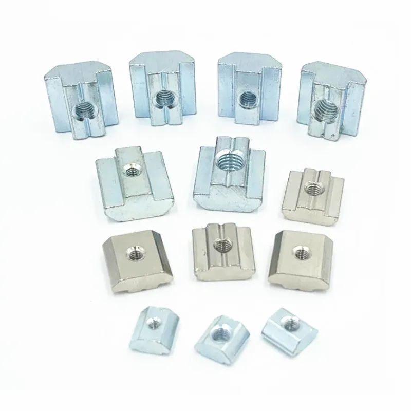 M3 M4 M5 M6 M8 Fasten Slot Nuts T Block Square Nuts T-Track Sliding Hammer Nut for EU 2020 3030 4040 4545 Aluminum Profile
M3 M4 M5 M6 M8 Fasten Slot Nuts T Block Square Nuts T-Track Sliding Hammer Nut for EU 2020 3030 4040 4545 Aluminum Profile