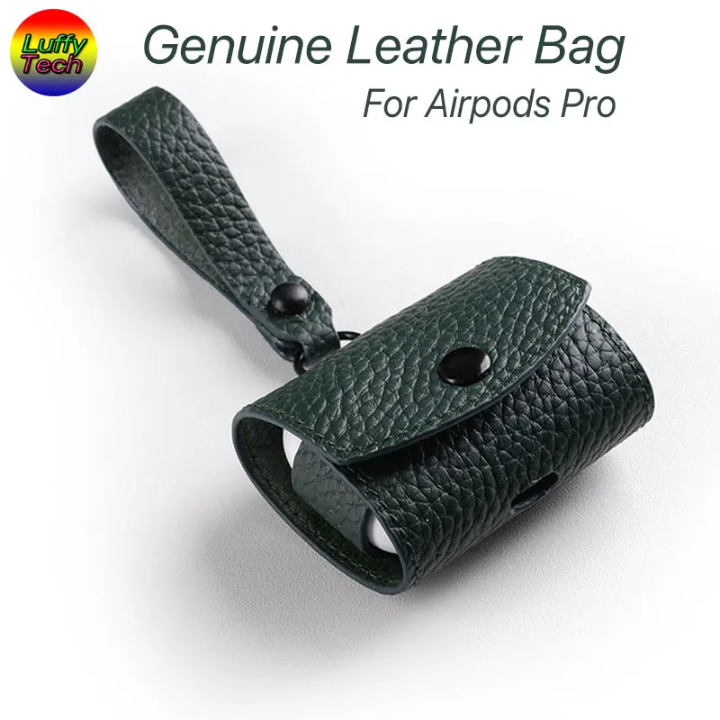 Real Leather Protective Case For Apple Airpods Pro Wireless Charging Earphone Bag Leather Bag Box with Accessories Keychain
Real Leather Protective Case For Apple Airpods Pro Wireless Charging Earphone Bag Leather Bag Box with Accessories Keychain
