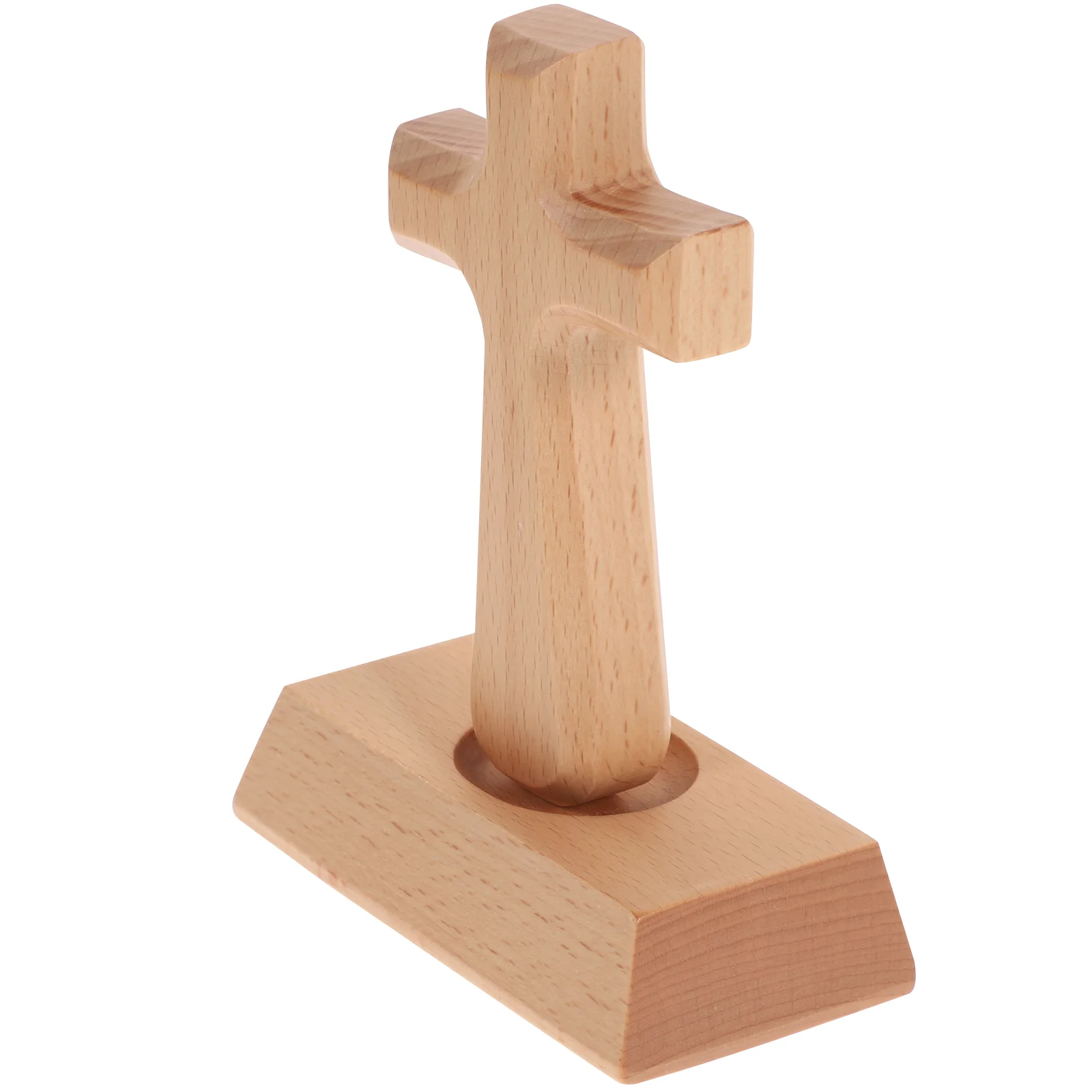 Wood Cross Ornaments Unfinished Wood Cross Free Standing Natural Sculpture Catholic Cross for DIY Crafts Comunión ñiña
Wood Cross Ornaments Unfinished Wood Cross Free Standing Natural Sculpture Catholic Cross for DIY Crafts Comunión ñiña